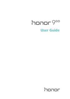 Huawei Honor 9 manual. Camera Instructions.